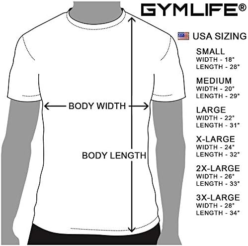 Тренировочная тениска с къс ръкав GYM LIFE Men ' s Power Up Атлетик Performance Маслинено-зелен цвят