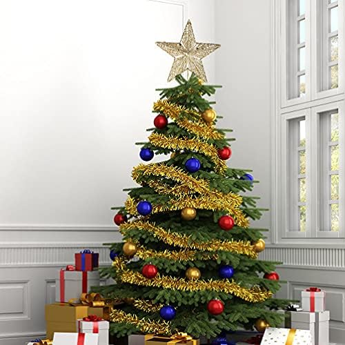 универсален 2 Бр Коледа Коледа в цилиндър Снежинка Коледа Topper Сверкающая Коледно Дърво Сверкающая Звезда Празнични Аксесоари