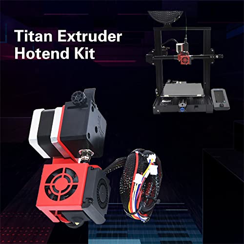 Творческа Актуализация На 3 Titan Комплект Экструдеров с директно задвижване Hotend 1,75 мм за подаване на къси разстояния за 3D-принтер
