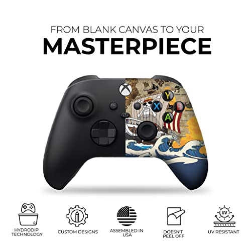 DreamController Оригинален безжичен контролер Xbox Специално издание, настроена Съвместимост с Xbox One S / X, Xbox Series X / S и Windows 10 е направена с помощта на модерна технология на печ