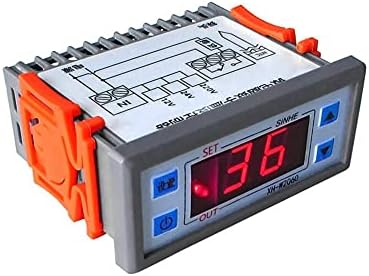 Вграден цифров Регулатор на температурата MODBAND 12V 24V 220V Термостат за хладилно съхранение в гардероба Регулатор на температура Контрол на температурата (Размер: 12V)