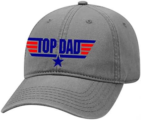 Топ за Деня на бащата за Татко Мъжки Саржевая Шапка за Татко Регулируема бейзболна шапка