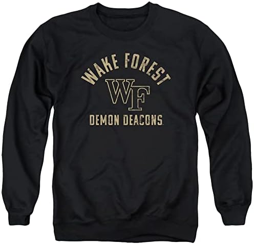 Wake Forest Demon Deacons Официалното Лого Demon Deacons Hoody Унисекс за възрастни с яка-часова