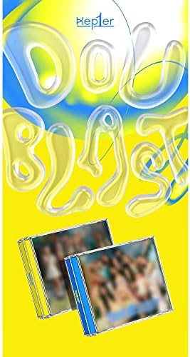 Dreamus Kep1er - 2-ри мини-албум ДВОЙНА бижута версия на [B1UE BLAST Ver.] (Сгънати плакат), (CMAC11749)