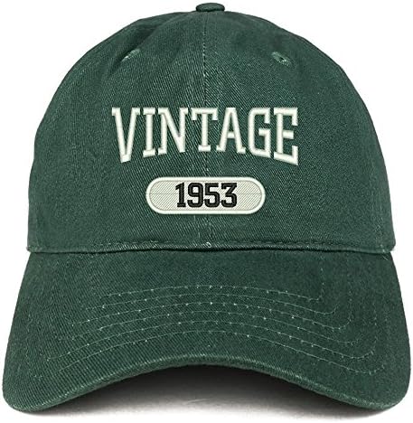 Моден магазин за дрехи Реколта 1953 бродирани 70-годишнината от почивка, от памучни тъкани шапки