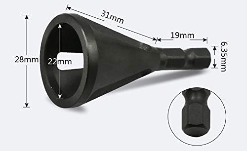 Детайли инструмент за Нов Инструмент за облекчаване на външната фаска с шестоъгълни глави от неръждаема стомана + Тренировка