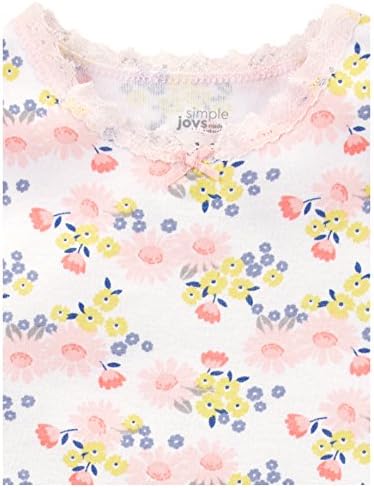 Боди без ръкави за малки момичета Simple Joys by Carter's, опаковка от 6