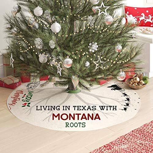 Пола за мама и мен в Коледна елха 44 инча - Коледна украса на по-Големи разстояния, Животът в Тексас с корени Монтана - Пола