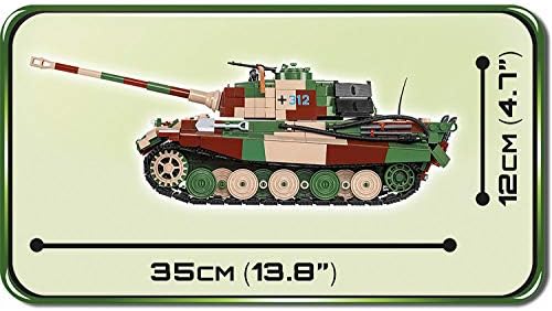 1000 Бр. Историческа колекция на Втората световна война /2540/ Panzerkampfwagen Vi Тигър Ausf.B Konigstiger