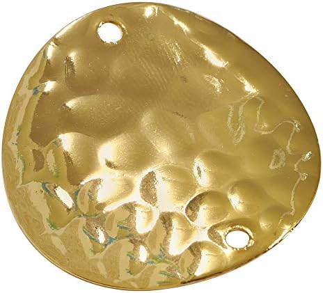 Допълнителни подробности за Sofia Corporation A-63-G, Метална плоча, 2 дупки, на около 1,1 инча (28 мм), Златни кръг, 1 бр.