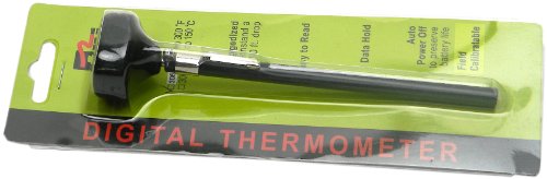Джобен дигитален термометър с автоматично калибриране в полеви условия TPI 306C с проникващ фитил, противоударен и 5-инчов род, от