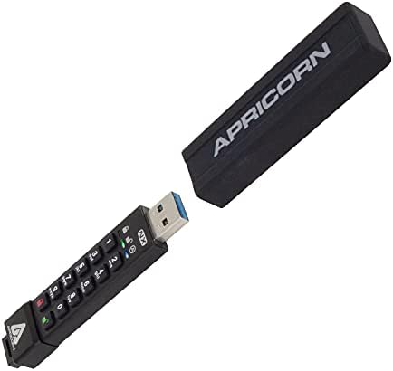 Защитените флаш USB 3.0 Apricorn 256GB Aegis Secure Key 3 NX с 256-битово криптиране по стандарта на FIPS 140-2, потвърден