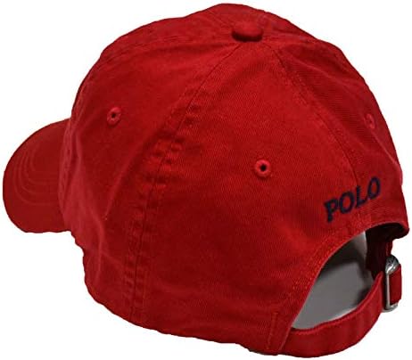 Мъжка шапка Polo Ralph Lauren, основна класическа спортна шапка (Един размер, червен RL 2000)