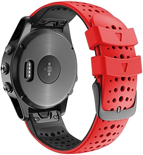 EIDKGD Силиконов Каучук Quickfit За часовници на Garmin Fenix 6X Pro Watch Easyfit Каишка На Китката, За смарт часа Fenix 6 Pro 26-22 мм