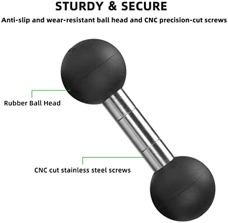 Двойна топка адаптер FANAUE Дължина на свързването на прът топка глава 1 е на 1,3 инча, подходящ за DA-60 DA-DA 90-150 или
