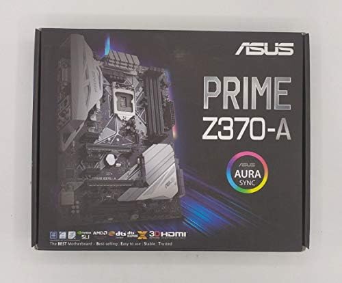 Дънна платка ASUS Prime Z370-A II (Intel 9-то поколение) DDR4 DP, HDMI, DVI M. 2 USB 3.1 дънна Платка Z370 II ATX с гигабитова локална мрежа и USB 3.1