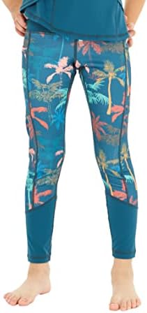 Дамски Хавайски Спортни дрехи Гамаши, Панталони с джобове в Цветни модели