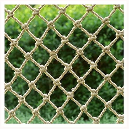 OUYOXI Защита на децата Защитна Мрежа Декор Ограда Мрежа за Катерене на Плетени Въжета Товарен Камион Ремарке Мрежа за Парапет