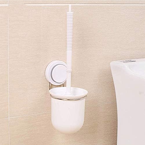 LIRUXUN Комплект Стенни смучат четки за Тоалетна, Без да се налага пробиване на Тоалетната чиния, Мека приставка за тоалетната чиния