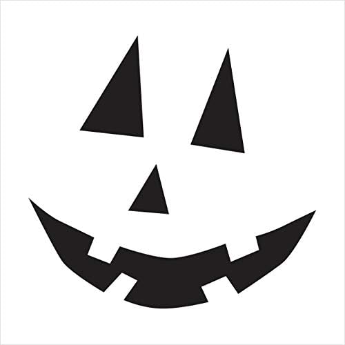 Традиционен Шаблони Jack-O-Lantern от StudioR12 | Декор за Хелоуин със собствените си ръце | Есента Шаблон с образа на Тиква