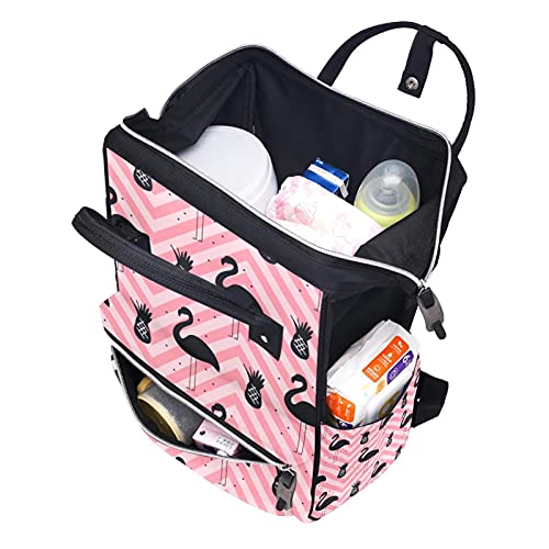 Чанти-Тоут за Памперси Flamingo, Раница за Мумии, Чанта за Пелени с Голям Капацитет, Пътна Чанта за Грижа за Детето