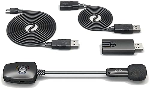 Са направили antlion Audio ModMic Безжичен Присоединяемый микрофон-стрела за слушалки - е Съвместим с PC, Mac, Linux, PS4, всякакъв вид USB A.