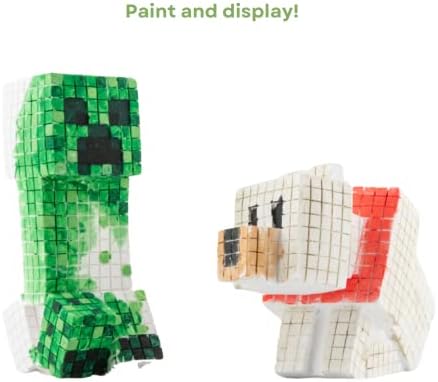 Иновативен Дизайн на Minecraft Раскрась Собствените Си Фигури, Определени за Декоративно и приложно изкуство за Момчета и Момичета