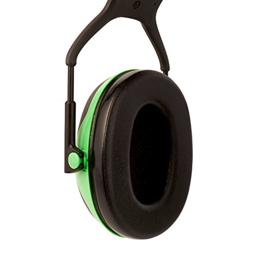 3M X1A Peltor Черно-зелена модел X1A/37270 (AAD), Режийни слушалки за запазване на слуха, английски, 30,68 течни унции, Пластмаса,