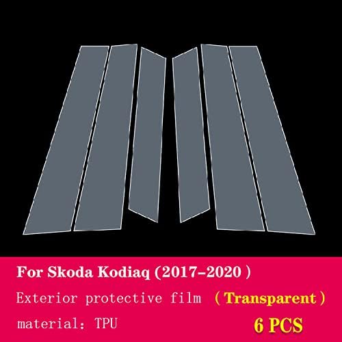 Защитно Фолио GZGZ за работа на Открито багажник на автомобил на прозореца Срещу Драскотини от TPU, за Skoda Kodiaq 2018-2022