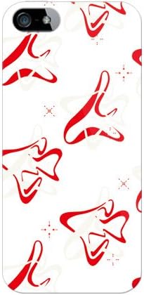 Уплътнение за втора кожа MHAK White x Red (прозрачен) / за iPhone 5/SoftBank SAPIP5-PCCL-298-Y373