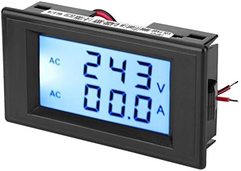 Измерване на напрежение Fafeicy, LCD цифров Волтметър За измерване на напрежение, с трансформатор на ток-AC80-300V 0-50А