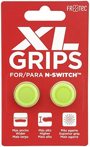 Дръжки за палеца Pro XL - Неоново жълто (Nintendo Switch)