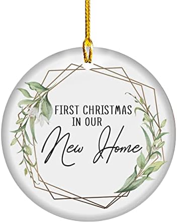Ново Първото Украса за дома си, 1-e Коледна украса за нов дом, първото Ни Домашно Декорация по поръчка за Подарък За нов дом, Персонални Украса