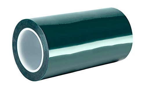 TapeCase M-28 X 72YD Зелена Залепващи ленти от полиестер / силикон, 72 ярд. Дължина, Ширина 28 инча