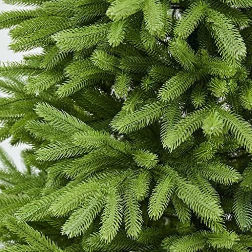 Изкуствена коледна елха FIFOR без подсветка с възможност за сгъване Коледна елха, Метална стойка, Реалистична Зелена Флокированная Дърво