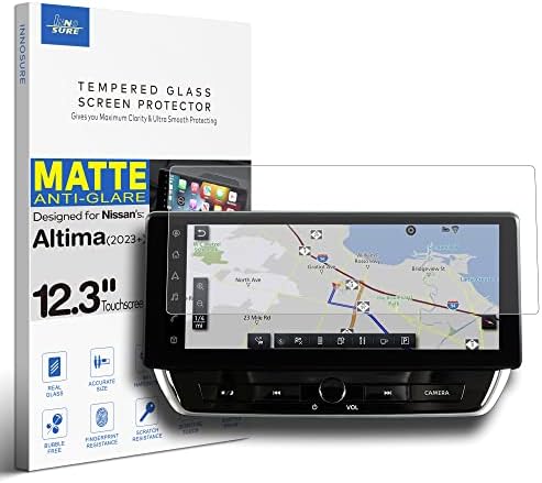 Защитно фолио INNOSURE Стъкло, предназначени за информационно-развлекателен сензорен екран Nissan Altima Altima Screen Protector 2023, Защитни Аксесоари, Матово покритие против отблясъ?