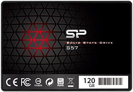 Вграден твърд диск Silicon Power / Marvell Контролер 120GB S57 (за подобряване на ефективността SLC-кеш) SATA III - Безплатно