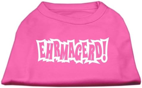 Тениска Mirage Pet Products Ehrmagerd с Трафаретным принтом Ярко Розов цвят, XXXL (20)