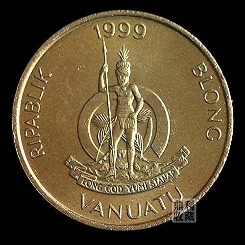 Монета на Повикване Камбоджийские Чуждестранни монети 50 риелей Колекция от монети KM92
