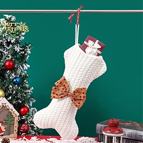 Мини Коледни Топки, Подарък Чорапи с шоколадови Бонбони, Персонални Чорапи за Камината, Плюшени Коледна Украса за Дома и партита,
