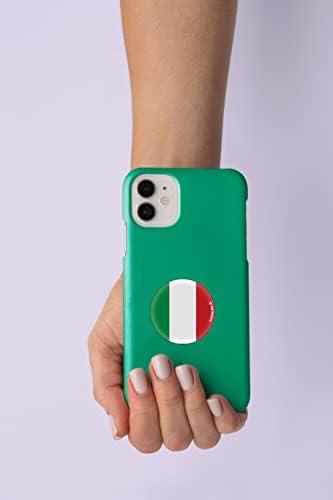 ЗНАЙТЕ.ЕЕ | NFC визитка | NFC етикет с италиански флага на 3 см | Персонализирайте и изпратете вашата Визитна картичка през мобилен
