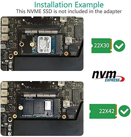 A1708 SSD Адаптер NVMe M. 2 NGFF САМ Upgrade Kit е Съвместим с 2017 13 MacBook Pro, без тъчпад, в комплект се предлагат безплатни