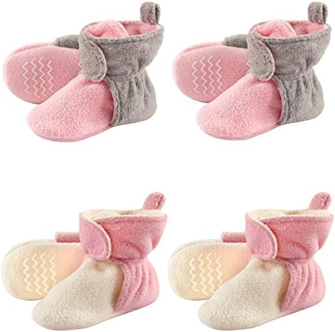 Обувки за деца от руното Hudson Бебе с неплъзгащи подметки, 4 опаковки