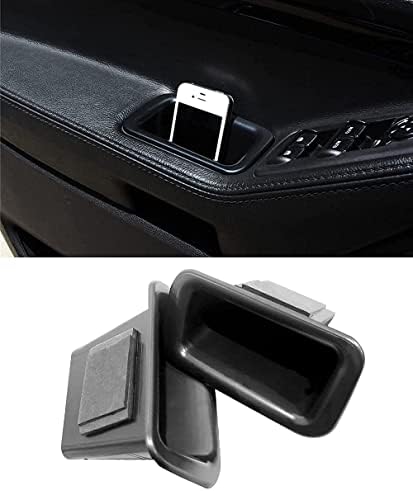 Кутия за съхранение на странични врати предни редица Vesul е Съвместим с Ford Explorer 2011 2012 2013 2014 2015 Подлакътник