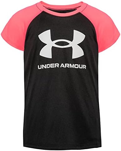Основна тениска с графичен дизайн за момичета Under Armour с Къс ръкав