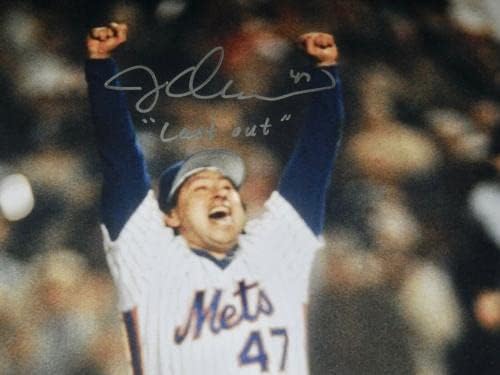 Снимка с размер 8х10 мм с автограф на Джеси Orozco (в рамка и матово покритие) - Ню Йорк Метс! - Снимки на MLB с автограф