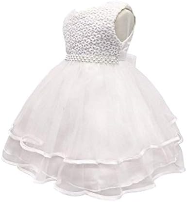 Рокли-опаковки Принцеса с Перли за специални случаи за бебета и малки деца HX за Сватбени партита за Малки Момичета