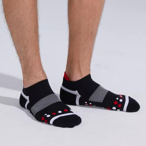 Меки чорапи-втулки за глезените С йони на мед За Джогинг, Компресиране Поддръжка на Свода на Стъпалото, Спортни Чорапи с Дълбоко деколте, 5