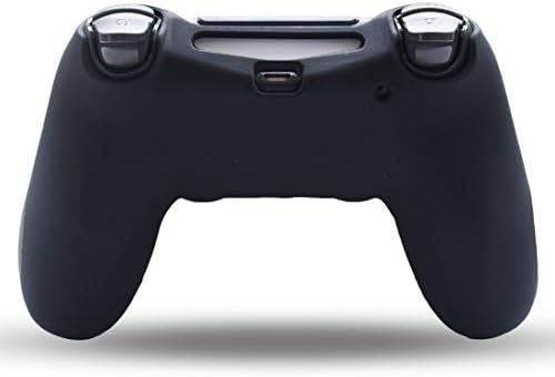 Комплект защитни покривала 2 контролера на PS4 Силиконова обвивка за контролер Playstation 4 / PS4 /Slim / Pro с плъзгане дръжка - 2 етикети