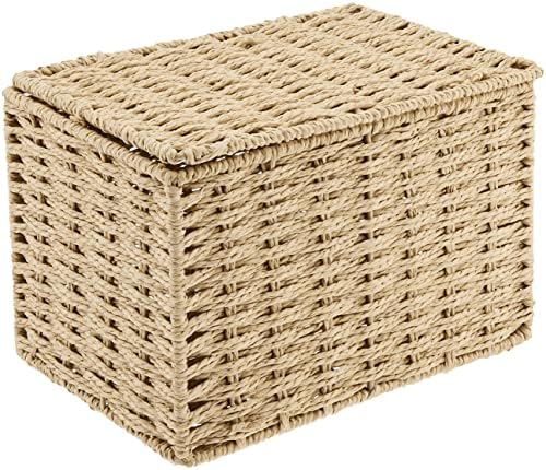 ちどり産業(Тидорисангью) Кутия за съхранение на Хартия с капак, W23 × D16 ×H15cm, Biege